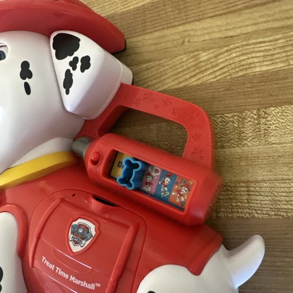 Paw Patrol VTech Treat Time Marshall Feed Him Alphabet Bones With Bones Works - Picture 5 of 14